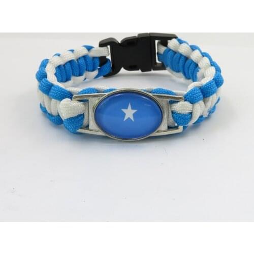 Infinity Love Somalia Wrap Bracelets Charm Somalia Women And Men Paracord Bracelets Friendship Gifts