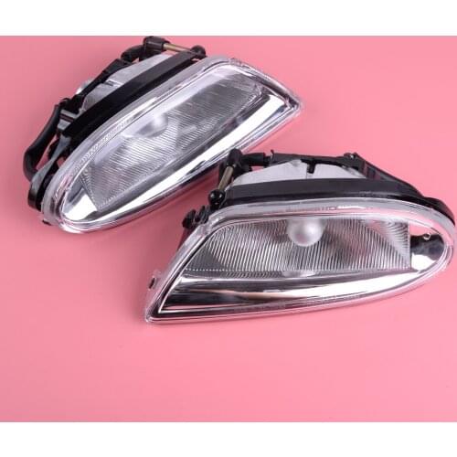 DWCX 1Pair Car Front Fog Light Assembly 1638200328 1638200428 A1638200328 A1638200428 Fit for Benz ML320 ML350 ML430 ML500 ML55