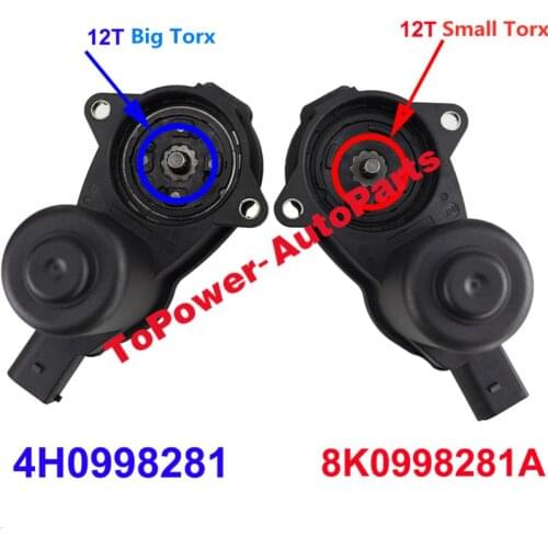 Electronic Rear Caliper Parking Hand Brake Servo Motor 12 Torx For Audii A4 S4 A5 S5 Q5 8K0998281A 32335478 8K0998281 4H0998281