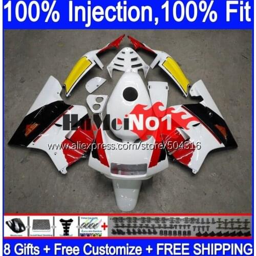 Injection For HONDA NSR250R MC28 1994 1995 1996 1997 1998 1999 133MC.2 NSR 250 250R NSR250 R 94 95 96 97 99 Fairing white glossy
