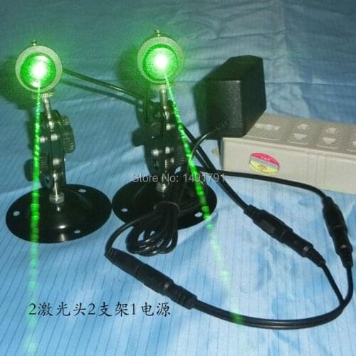 Light up Laser device green laser transmitter 532NM 50MW generating laser for real life room escape laser arroy takagism game