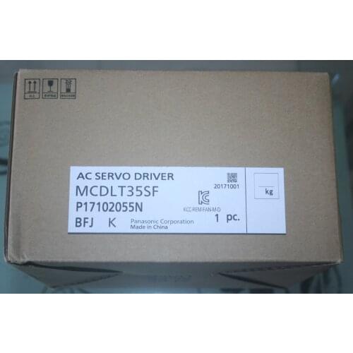 Brand New & Original Panasonic Servo A6 Series, Single Driver, 750W, Mcdlt35sf