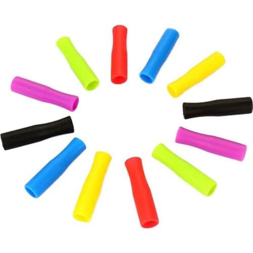 Silicone Tips for Stainless Steel Straws Tooth Collision Prevention Straws Cover Silicone Tubes LX5602