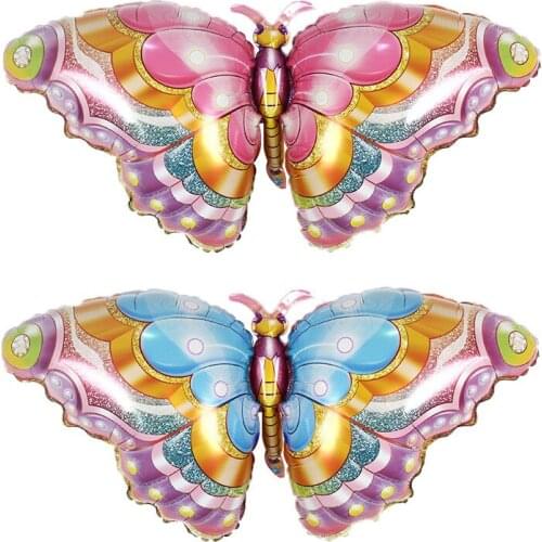 Cartoon animal balloon color butterfly shape balloon children birthday party wedding room decoration balloon wholesale