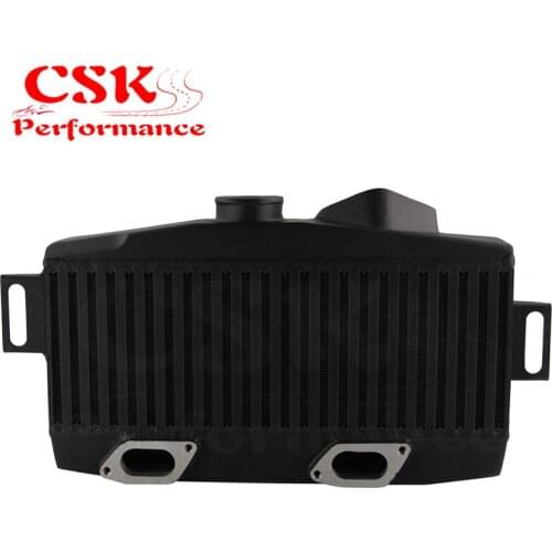 High Performance TMIC Top-Mount Intercooler For 2008-15 Subaru WRX STI Black / Silver
