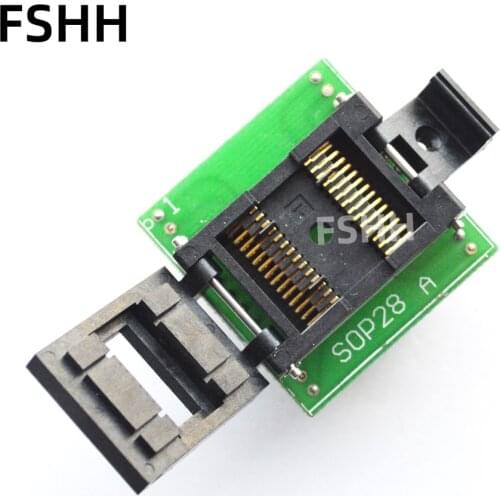 IC51-0282-334-1 test socket SOP28 to DIP28 Programmer adapter SOP28 FP28 ic socket 300mil 1.27mm