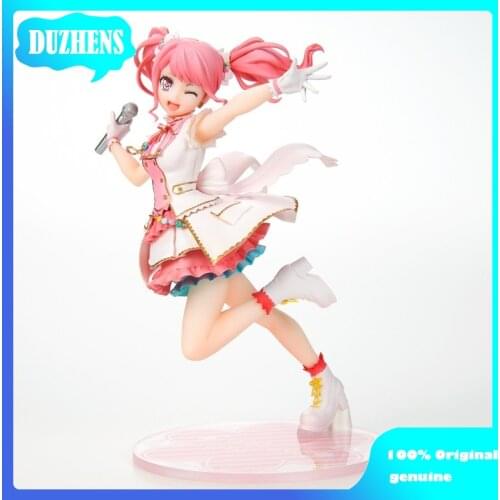 100% Original genuine BanG Dream! Aya Maruyama 22cm PVC Action Figure Anime Figure Model Toys Figure Collection Doll Gift