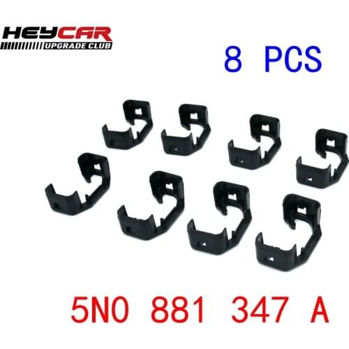 8 PCS 5N0881347A seat slide clip sliding rail blanking Cap 5N0 881 347 A FOR VW Tiguan Sharan