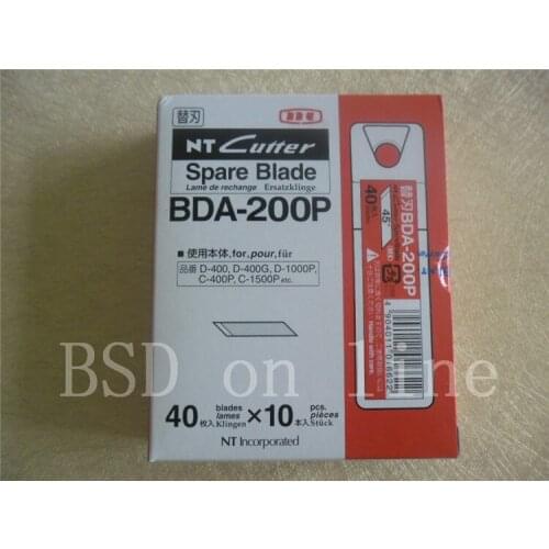 Airlfa for NT CUTTER BDA-200P 45-degree angle pen knife blade 400pcs/Box
