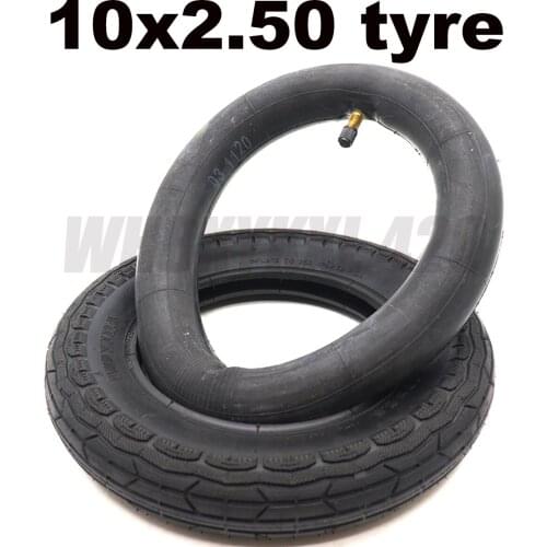 Free shipping10 inch Pneumatic 10x2.50 Tire fits Electric Scooter and Speedway 3 with inner tube 10x2.5 inflatable Tyre