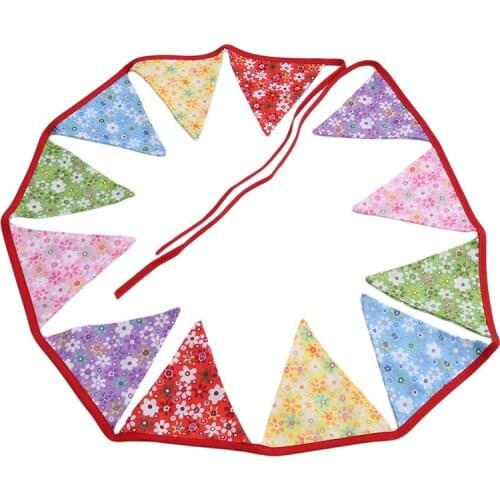 220cm Pennant Outdoor Banner Hanging Flag Wedding Decor Birthday Party Flags Hang Garland Decoration Supplies Banner Accessories