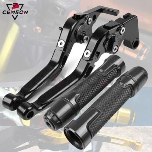 For Kawasaki ZXR750 GPZ900R ZX-10 ZX10 GTR1000 Zephyr 1100 ZZR1100 Motorcycle brake handle adjustable folding brake clutch lever