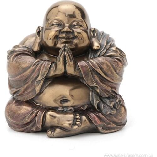 Cold cast copper round maitreya birthday gift home decoration decoration factory direct sale boutique special offer