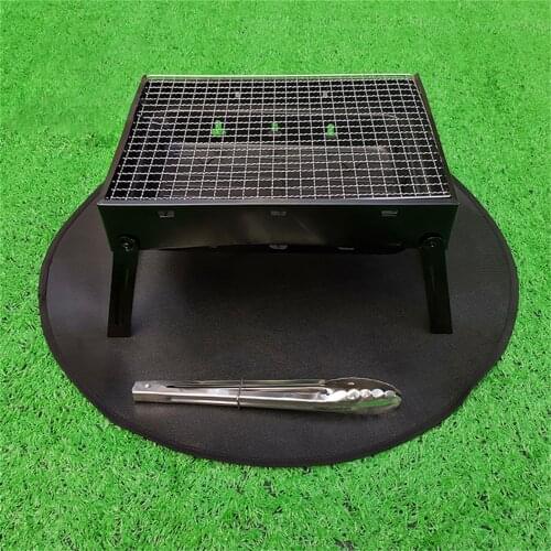 Fire Pit Mat Round Fireproof Grill Mat 24/32/36 Inch Deck Grass BBQ Protector For Outdoor Patio Wood Burning&Gas Fire Pits Pad