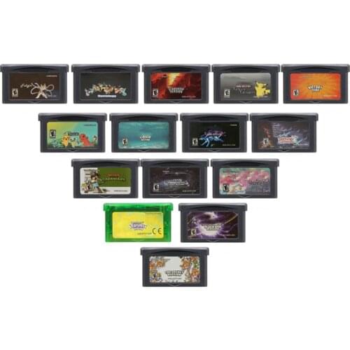 Superior 32 Bit Video Game Cartridge Memory Card for Nintendo GBA Pokeon SaLiquid ries Crystal Top Secret Part2