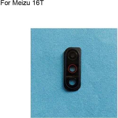 2PCS For Meizu 16T Rear Back Camera Glass Lens +Camera Cover Circle Housing Parts Replacement test good For Meizu 16 T Meizu16T