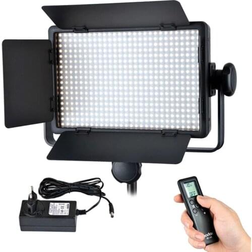 Godox LED500W Daylight LED Video Light Lamp Panel Wireless Remote Control 5600K
