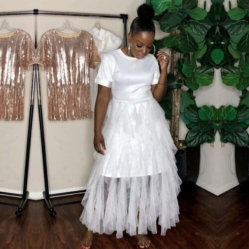 Echoine Summer Sheer Mesh Ruffle Maxi Long Dress Women Short Sleeve White Elegant Vintage Vestidos Sexy Beach Robe party Dresses