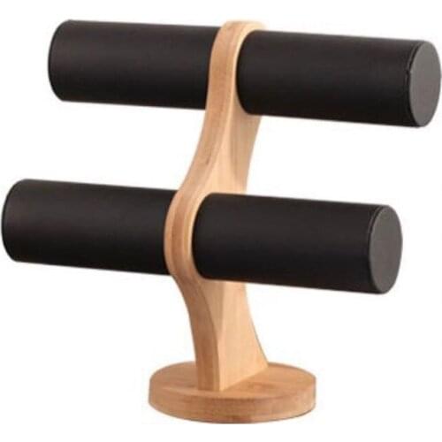 2 Tier Bracelet Show Stand Holder Jewelry Showcase Necklace Display Storage Watch Bangle Organizer