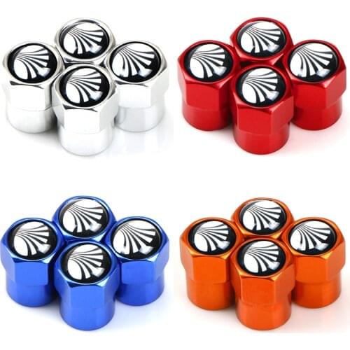 4pcs Car Wheel Tire Valve Caps Tyre Rim Stem Covers Airdust Waterproof For Daewoo Espero Nexia Matiz Lanos Nubira Accessories