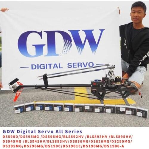 GDW Digital Brushless HV Servo All Series DS590MG BLS895HV DS290MG DS595MG DS1906-A DS1906-b BLS893HV BLS992 BLS995HV DS031MG