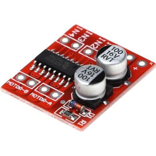 2 DC Motor Drive Module Reversing PWM Speed Dual H Bridge Stepper Motor Mini Victory L298N For Arduino DIY Smart Car RC Toy