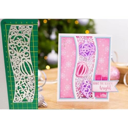 Christmas Lantern Snowflake Lace New Metal Cutting Dies Knife Mould Scrapbook Album Greeting Card Decoration DIY Handmade Art