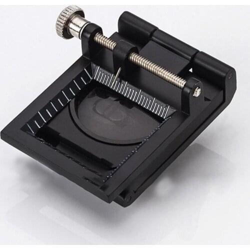 10X Full Metal Foldable Optical Glass Magnifier for Seniors Reading (Black)