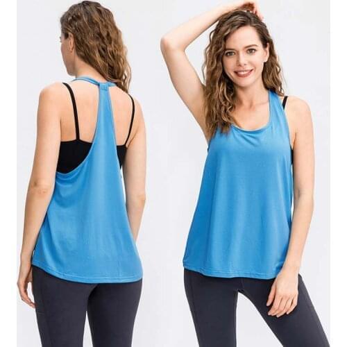 Quick-drying Sleeveless Running Vest Women Sports T-Shirts Breathable Hollow Tops Tees Summer Fitness Yoga Clothes Plus Size