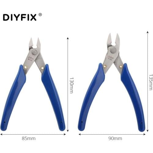 DIYFIX Mini Diagonal Electrician Cutting Pliers Long Nose Pliers For LCD Motherboard Repairing Cutting Wire Industrial Tool