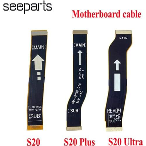 For Samsung Galaxy S20 Plus LCD Connector Motherboard Flex Cable S20 Ultra Motherboard Cable Replacement Part S20 FE