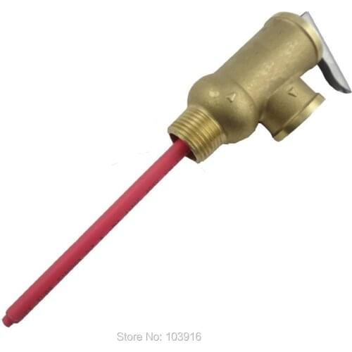 1 pcs of Brass TP Valve 3/4" DN20, temperature pressure relief valve