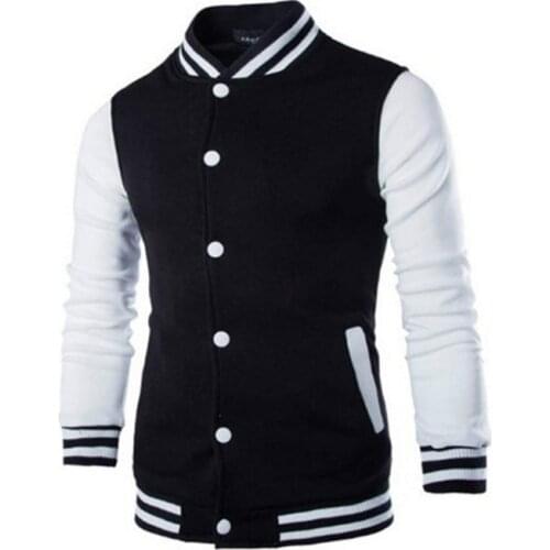 Men clothing Mens jacket Womens autumn Boy Baseball Jacket Men Fashion Design Wine Red Mens Slim Fit College Varsity fashion