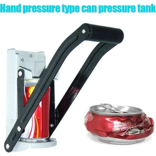 Bottle Opener Beer Tin Can Crusher With Grip Handle Wall Mounted Recycling Tool FBE2