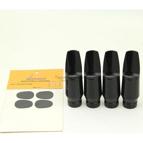 Excellent Eb Alto Saxophone Sax Plastic Mouthpiece 8pcs Delivery pad