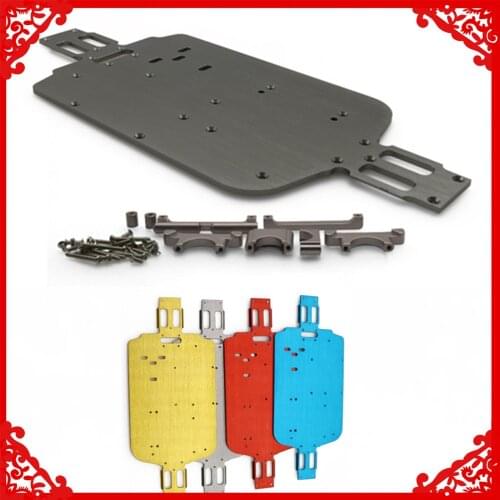 Alloy chassis plate V2 for rc hobby model car 1/18 Wltoys A959 A969 A979 K929 hopup upgraded parts