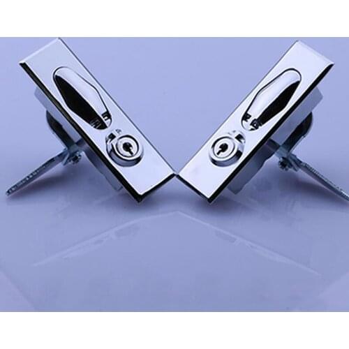 Flat Lead Lock Switch Furniture Cabinet Locks Zinc Alloy Cabinet Door Net Cabinet Door Metering Lock Home Improvement Tools