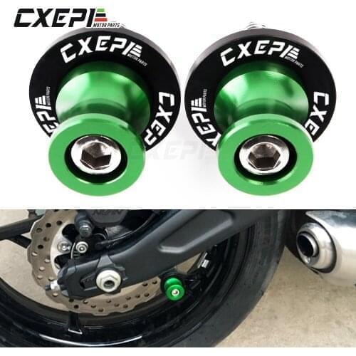 10MM Motorcycle Frame Stands Screws sliders Swingarm Spools Slider For KAWASAKI Z750 Z 750 NINJA300 NINJA 250R Z1000 2007-2013