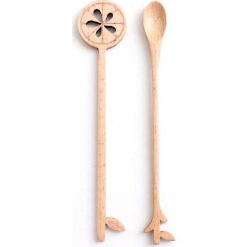 Coffee Stirring Spoon Lemon Modeling Simple Spoon Stirring Spoon Ice Cream Cup Dessert Spoon Creative Gift Kitchen Cutlery