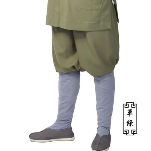 7color green/red/blue high quality unisex Spring&Summer buddhist buddha zen lay meditation pants shaolin monks kung fu trousers