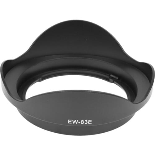 Replacement Digital Lens Hood EW-83E for Canon 16-35mm, 20-35mm, 17-35mm, 17-40mm and 10-22mm Lenses
