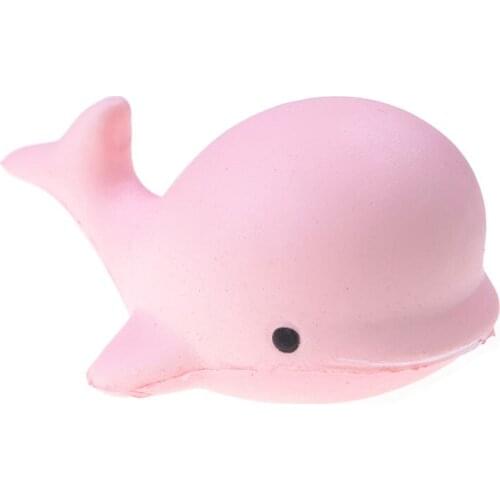 Squeeze Jumbo Kawaii Cute Dolphin Animal Kawaii Ninja Panda/Bear/Fox Bread Squishies Slow Rising Scented Bread