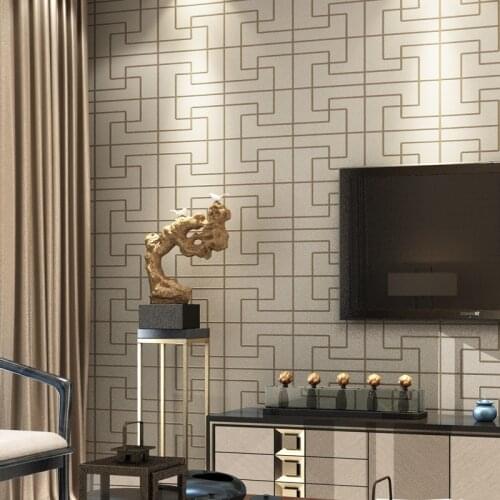 Traditional Chinese Window Grid Wallpaper Vintage Living Room Tv Backdrop Non-woven Wallpapers Classic China Wall Paper 3d Qz066