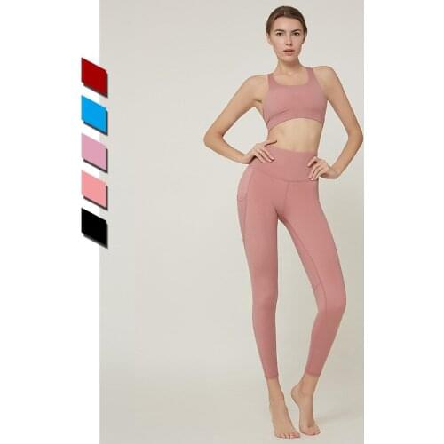 Women Seamless yoga set Fitness Sports Suits GYM Cloth Yoga Long Sleeve Shirts High Waist Running Leggings Workout YP068