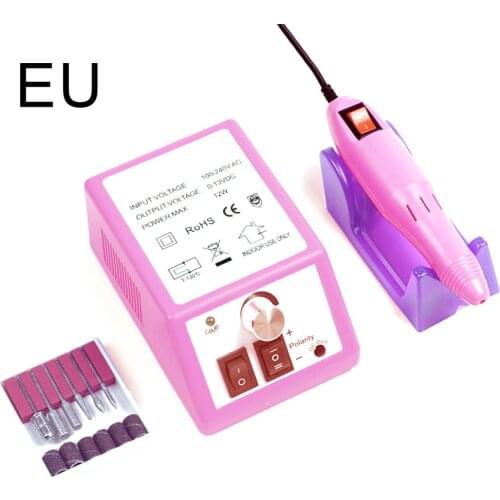 20000 RPM Electric Nail Drill Bits Set Manicure Machine Mill Cutter For Manicure Nail Art Tools Gel Polish Grind Pedicure File