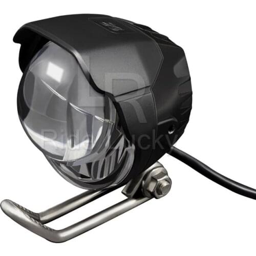 2020 Newest Electric bike waterproof Front light with horn 24v-60v Headlight built-in reflector shockproof E-bike Lamp light