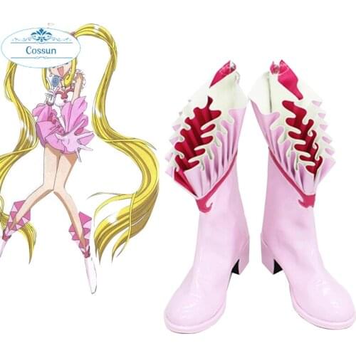 Anime Cosplay Shoes Mermaid Melody Nanami Ruchia Boots Cosplay shoes