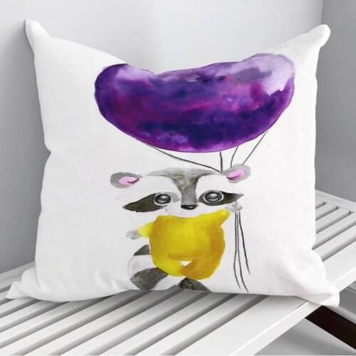 Badger Throw Pillows Cushion Cover On Sofa Home Decor 45*45cm 40*40cm Gift Pillowcase Cojines Dropshipping