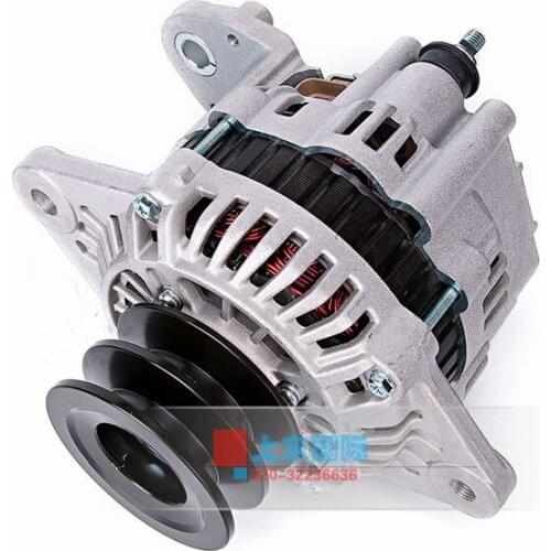 Free shipping for kobelco SK350-6 Kato HD820 Generator 6D34T Engine Motor 24V40A excavator parts digger parts