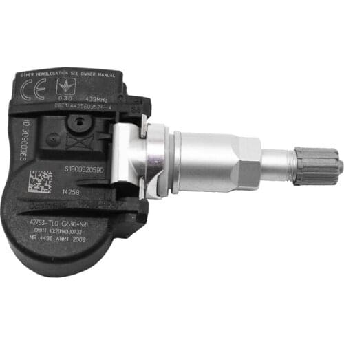 4Pcs/Tire Pressure Sensor 42753-TL0-G520 433HMz For Honda Accord Jazz TLX Qoros 3 Tire Pressure Monitoring System 42753-TL0-G53